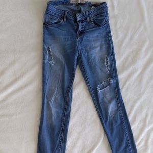 Guess ripped jeans